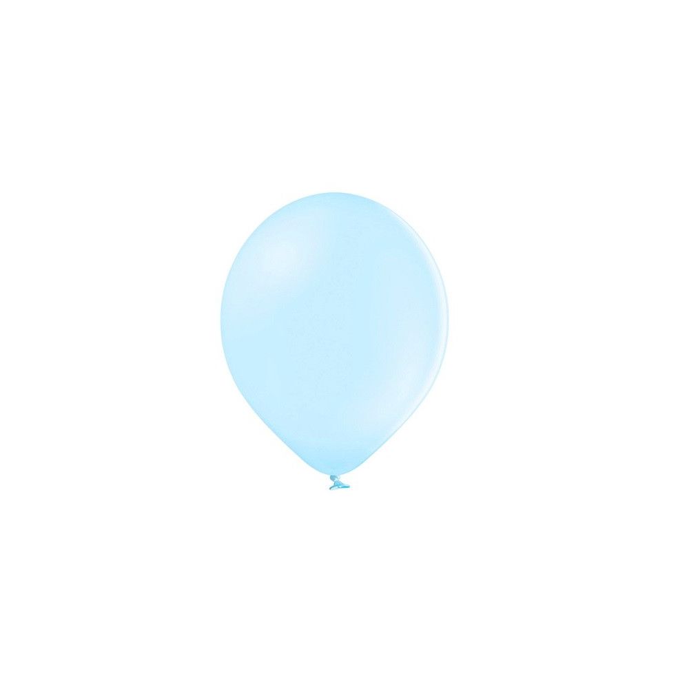 10 ballons pastel bleu -  28 cm
