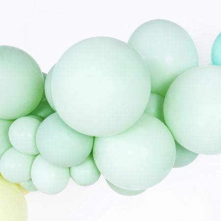 Ballon Vert Émeraude Pastel