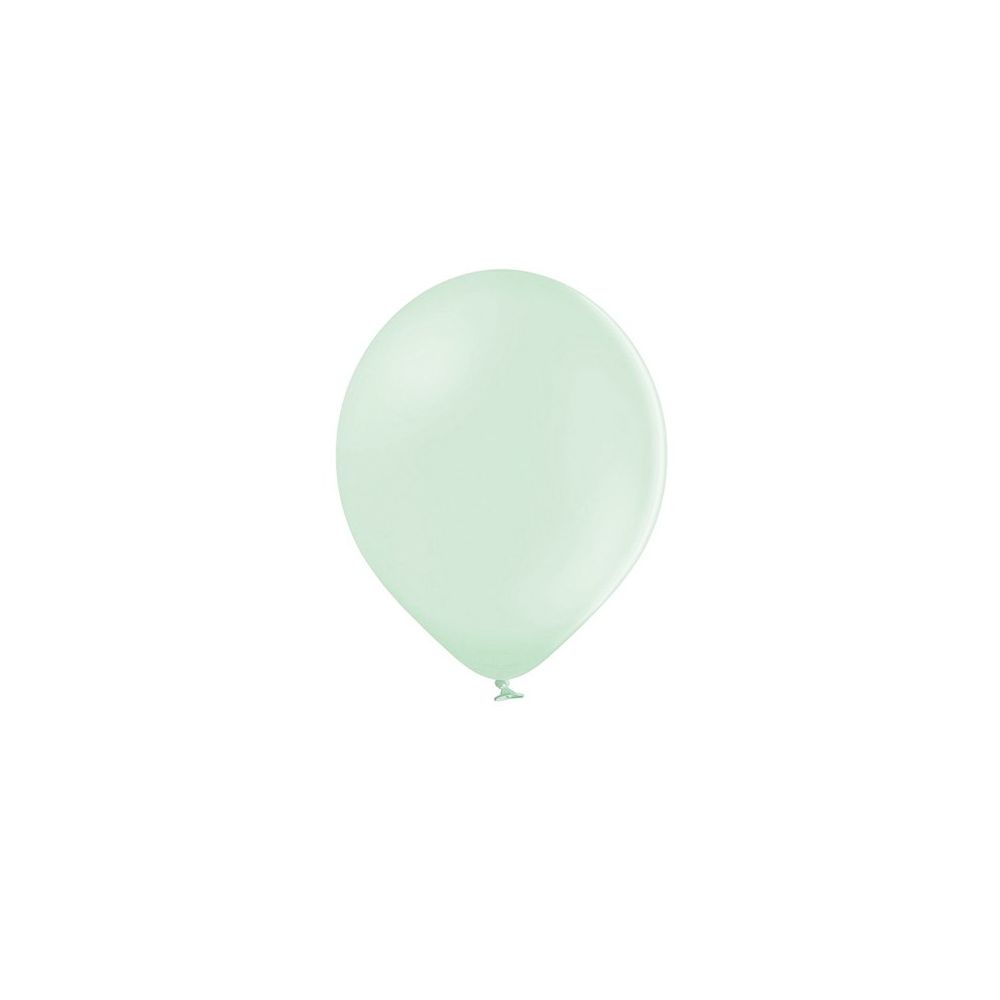 Ballon alu coeur vert pastel mat 38cm