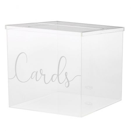 Boîte à idées transparent 30 x 30 cm, Urne transparent