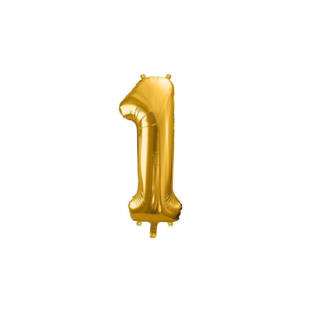 Ballon aluminium chiffre doré 33 cm : Deguise-toi, achat de Decoration /  Animation