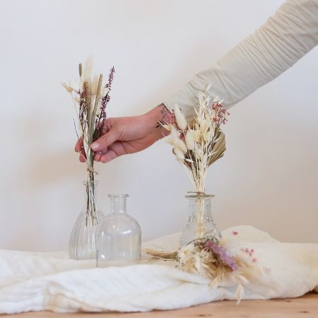 Atelier créatif Adulte- Bouquet de fleurs séchées et stabilisées