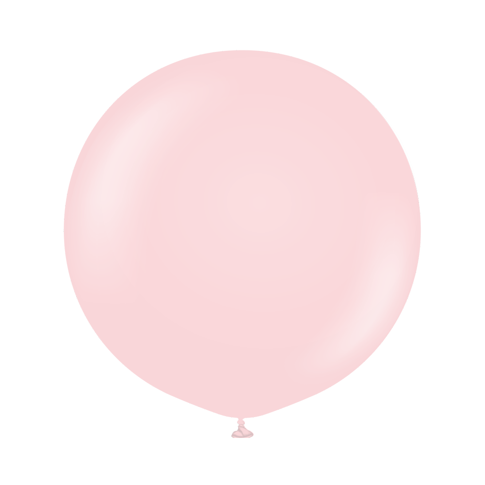5 ballons en latex "rose pastel" - 45 cm